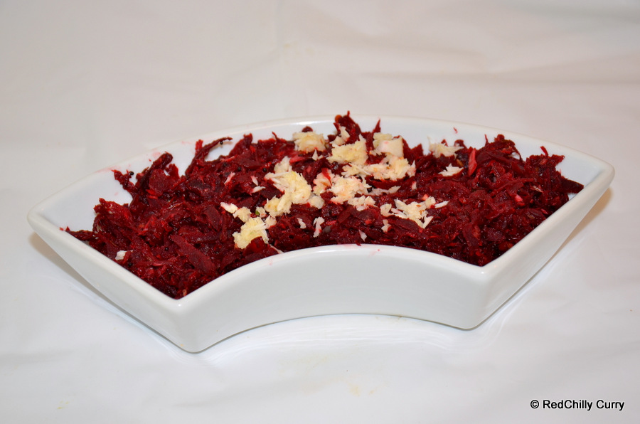 beetroot poriyal