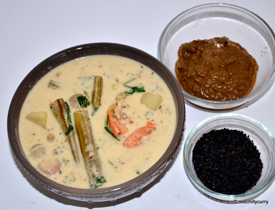 coconut milk gravy,sodhi